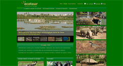 Desktop Screenshot of ecotour-voyage-nature.com
