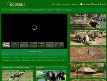 Tablet Screenshot of ecotour-voyage-nature.com